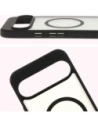Kup Etui z pierścieniem magnetycznym Bizon Case MatteO do Google Pixel 9 Pro XL półprzezroczyste z czarną ramką - BIZ7133 - {ean13} - Sklep Home Screen