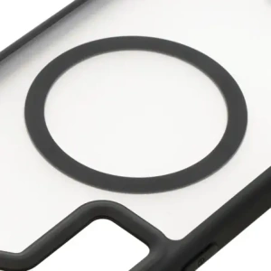 Kup Etui z pierścieniem magnetycznym Bizon Case MatteO do Samsung Galaxy S24 Plus półprzezroczyste z czarną ramką - BIZ7135 - {ean13} - Sklep Home Screen