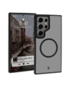 Bizon Case MatteO Samsung Galaxy S24 Ultra transparent with black frame