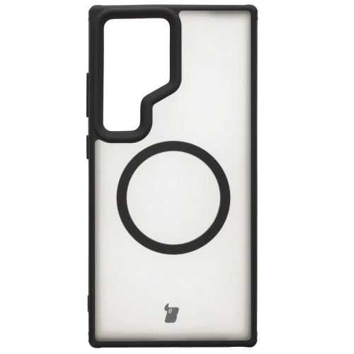 Buy Bizon Case MatteO Samsung Galaxy S24 Ultra transparent with black frame - BIZ7136 - {ean13} - Home Screen Store Europe
