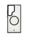 Kup Etui s magnetickým kroužkem Bizon Case MatteO pro Samsung Galaxy S24 Ultra poloprůhledné s černým rámem - BIZ7136 - {ean13} - Sklep Home Screen