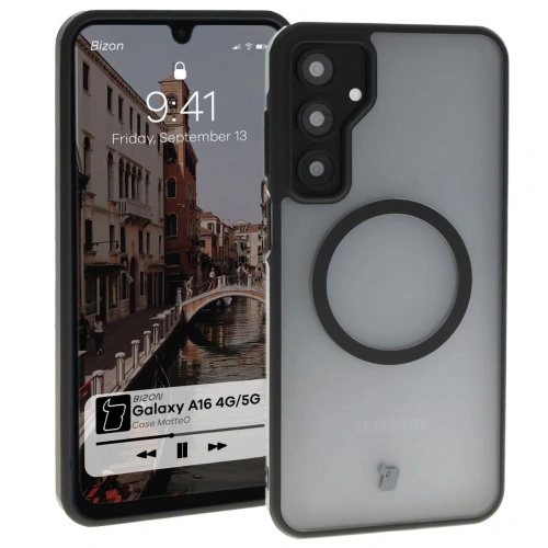 Kup Bizon Case MatteO Samsung Galaxy A16 4G/5G átlátszó fekete kerettel - BIZ7137 - {ean13} - Sklep Home Screen