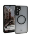 Bizon Case MatteO Samsung Galaxy A16 4G/5G transparent mit schwarzem Rahmen