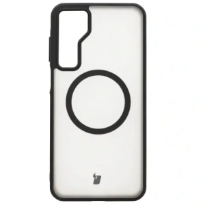 Kup Etui z pierścieniem magnetycznym Bizon Case MatteO do Samsung Galaxy A16 4G/5G półprzezroczyste z czarną ramką - BIZ7137 - {ean13} - Sklep Home Screen