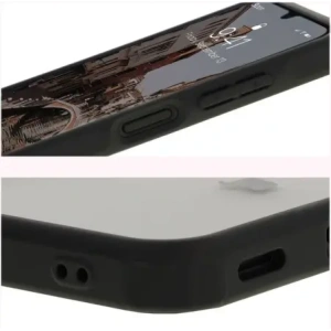 Kup Etui z pierścieniem magnetycznym Bizon Case MatteO do Samsung Galaxy A16 4G/5G półprzezroczyste z czarną ramką - BIZ7137 - {ean13} - Sklep Home Screen