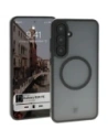 Bizon Case MatteO Samsung Galaxy S24 FE átlátszó fekete kerettel