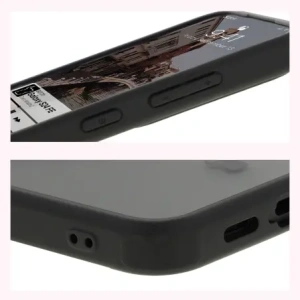 Kup Etui z pierścieniem magnetycznym Bizon Case MatteO do Samsung Galaxy S24 FE półprzezroczyste z czarną ramką - BIZ7138 - {ean13} - Sklep Home Screen