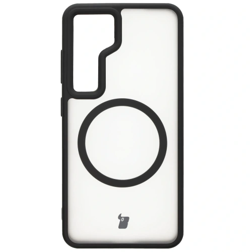 Kup Bizon Case MatteO Samsung Galaxy S24 transparent cu cadru negru - BIZ7139 - {ean13} - Sklep Home Screen