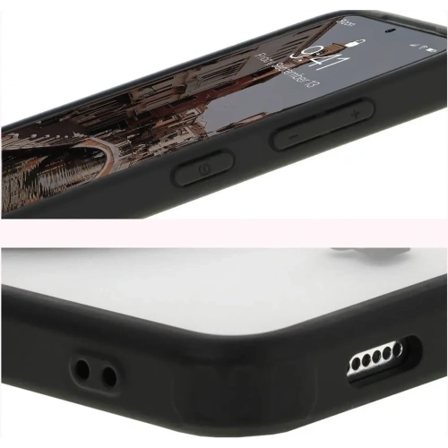 Kup Bizon Case MatteO Samsung Galaxy S24 transparent cu cadru negru - BIZ7139 - {ean13} - Sklep Home Screen
