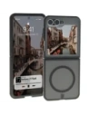 Bizon Case MatteO Samsung Galaxy Z Flip6 transparent cu cadru negru