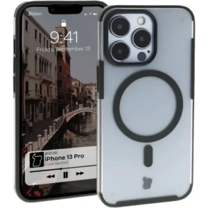 Kup Bizon Case MatteO Apple iPhone 13 Pro transparent mit schwarzem Rahmen - BIZ7141 - {ean13} - Sklep Home Screen