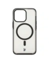 Kup Etui z pierścieniem magnetickým Bizon Case MatteO do Apple iPhone 13 Pro poloprůhledné s černým rámečkem - BIZ7141 - {ean13} - Sklep Home Screen