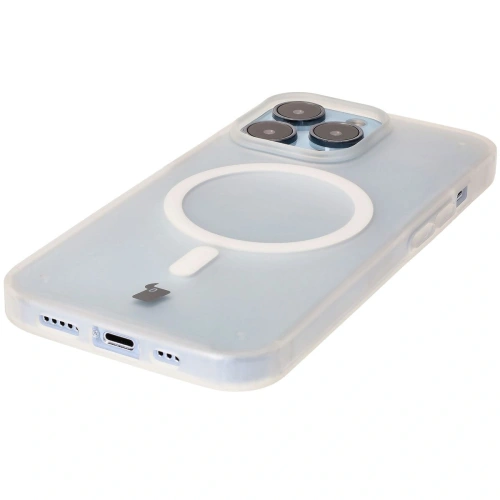 Kup Etui z pierścieniem magnetickým Bizon Case MatteO pro Apple iPhone 13 Pro poloprůhledné s průhledným rámem - BIZ7142 - {ean13} - Sklep Home Screen