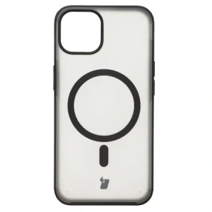 Kup Etui z pierścieniem magnetycznym Bizon Case MatteO do Apple iPhone 14 / Phone 13 półprzezroczyste z czarną ramką - BIZ7143 - {ean13} - Sklep Home Screen