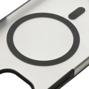 Kup Etui z pierścieniem magnetycznym Bizon Case MatteO do Apple iPhone 14 / Phone 13 półprzezroczyste z czarną ramką - BIZ7143 - {ean13} - Sklep Home Screen