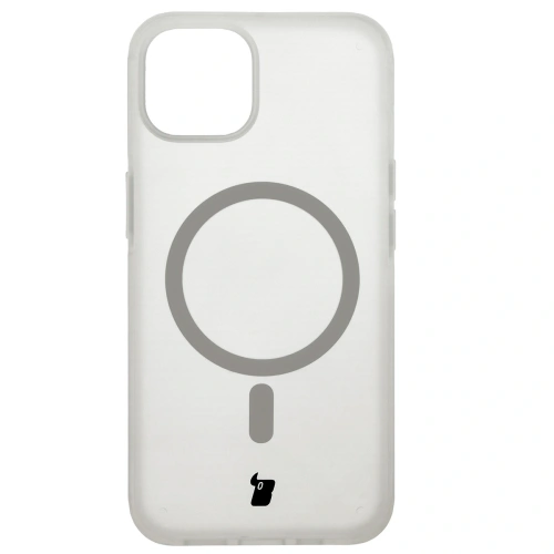 Kup Etui z pierścieniem magnetycznym Bizon Case MatteO do Apple iPhone 14 / Phone 13 półprzezroczyste z przezroczystą ramką - BIZ7144 - {ean13} - Sklep Home Screen