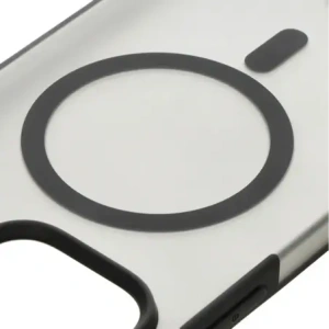 Kup Etui z pierścieniem magnetickým Bizon Case MatteO do Apple iPhone 14 Pro Max poloprůhledné s černým rámečkem - BIZ7145 - {ean13} - Sklep Home Screen