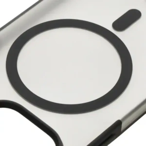Kup Etui z pierścieniem magnetycznym Bizon Case MatteO do Apple iPhone 14 Pro półprzezroczyste z czarną ramką - BIZ7147 - {ean13} - Sklep Home Screen