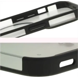 Kup Etui s magnetickým kroužkem Bizon Case MatteO pro Apple iPhone 14 Pro poloprůhledné s černým rámem - BIZ7147 - {ean13} - Sklep Home Screen