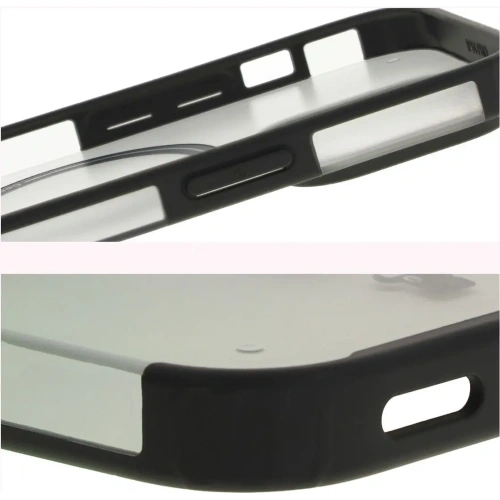 Kup Etui z pierścieniem magnetycznym Bizon Case MatteO do Apple iPhone 14 Pro półprzezroczyste z czarną ramką - BIZ7147 - {ean13} - Sklep Home Screen