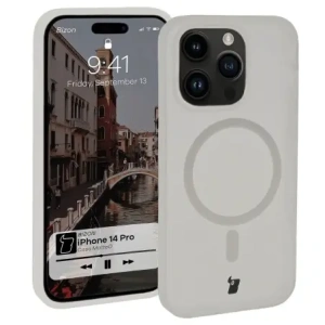 Kup Etui z pierścieniem magnetycznym Bizon Case MatteO do Apple iPhone 14 Pro półprzezroczyste z przezroczystą ramką - BIZ7148 - {ean13} - Sklep Home Screen
