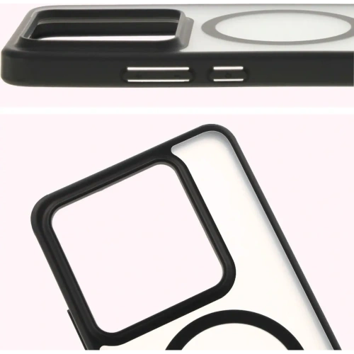 Buy Bizon Case MatteO Xiaomi 14T Pro transparent with black frame - BIZ7149 - {ean13} - Home Screen Store Europe