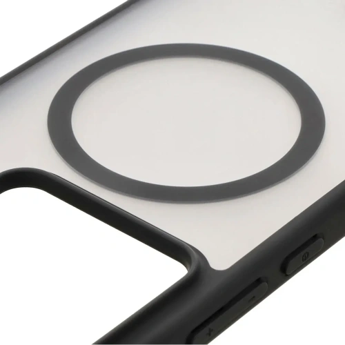 Kup Etui z pierścieniem magnetickým Bizon Case MatteO do Xiaomi 14T poloprůhledné s černým rámem - BIZ7150 - {ean13} - Sklep Home Screen