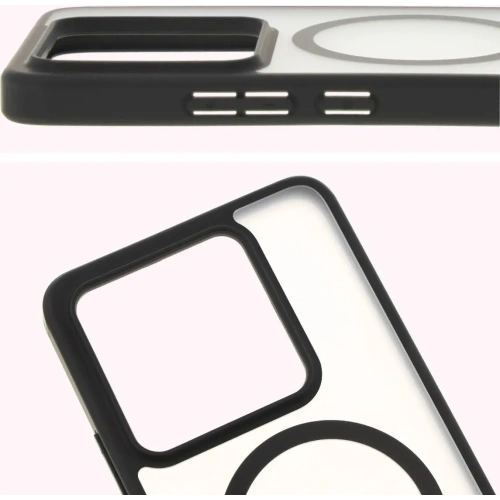 Kup Bizon Case MatteO Xiaomi 14T transparent mit schwarzem Rahmen - BIZ7150 - {ean13} - Sklep Home Screen