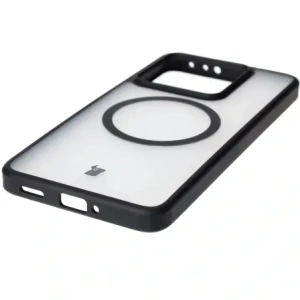 Bizon Case MatteO Xiaomi 14T transparent mit schwarzem Rahmen