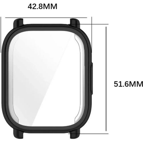 Kup Etui z osłoną ekranu Bizon Case Watch Felipe do Xiaomi Redmi Watch 5 Active czarne - BIZ7152 - {ean13} - Sklep Home Screen