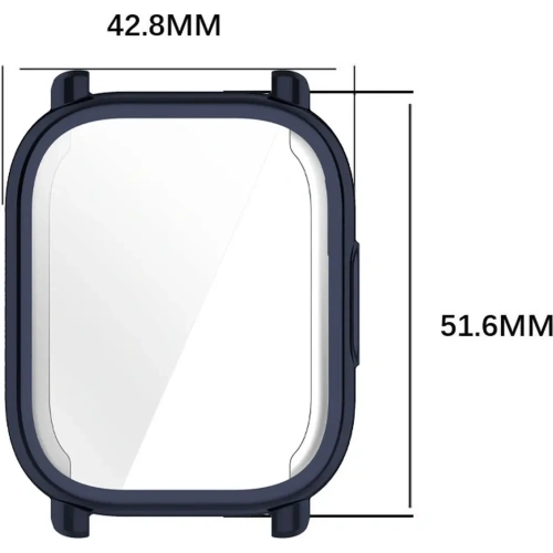 Kup Etui z osłoną ekranu Bizon Case Watch Felipe do Xiaomi Redmi Watch 5 Active niebieskie - BIZ7153 - {ean13} - Sklep Home Screen