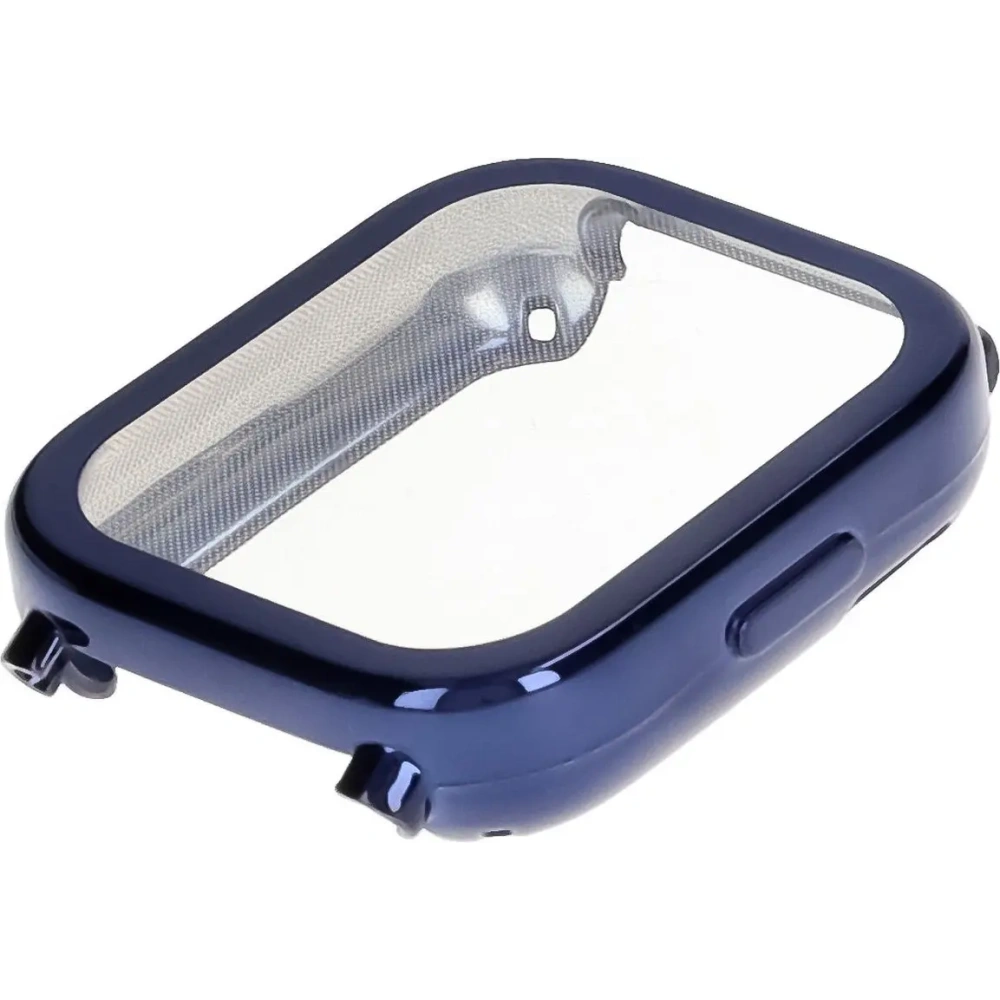 Etui z osłoną ekranu Bizon Case Watch Felipe do Xiaomi Redmi Watch 5 Active niebieskie