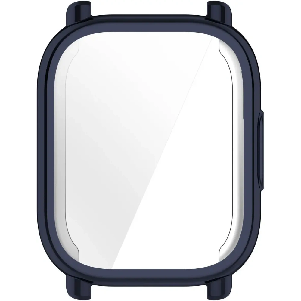 Etui z osłoną ekranu Bizon Case Watch Felipe do Xiaomi Redmi Watch 5 Active niebieskie