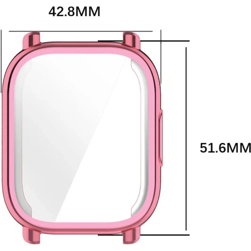 Kup Etui z osłoną ekranu Bizon Case Watch Felipe do Xiaomi Redmi Watch 5 Active różowe - BIZ7155 - {ean13} - Sklep Home Screen