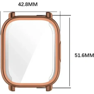 Kup Etui z osłoną ekranu Bizon Case Watch Felipe do Xiaomi Redmi Watch 5 Active różowozłote - BIZ7156 - {ean13} - Sklep Home Screen