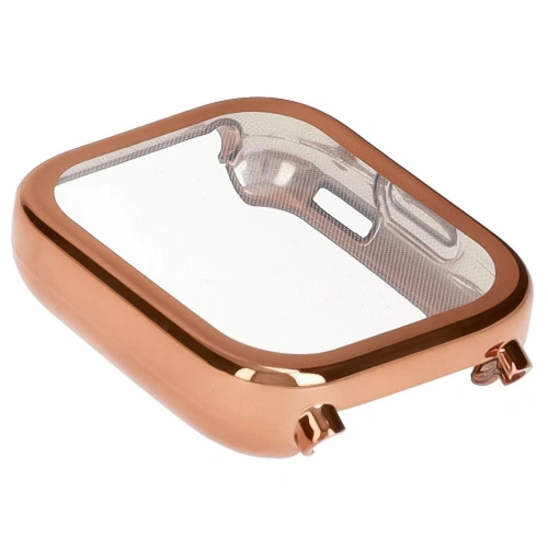 Kup Etui z osłoną ekranu Bizon Case Watch Felipe do Xiaomi Redmi Watch 5 Active różowozłote - BIZ7156 - {ean13} - Sklep Home Screen