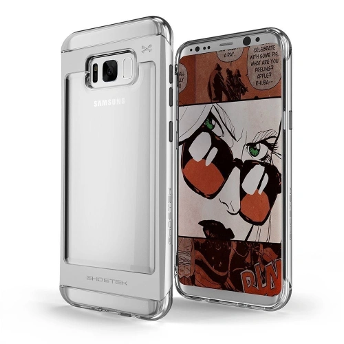 Kup Etui Ghostek Cloak 2 Samsung Galaxy S8 Plus Silver + Folie 3D - GHO057SLV - {ean13} - Sklep Home Screen