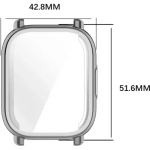 Kup Etui z osłoną ekranu Bizon Case Watch Felipe do Xiaomi Redmi Watch 5 Active srebrne - BIZ7157 - {ean13} - Sklep Home Screen