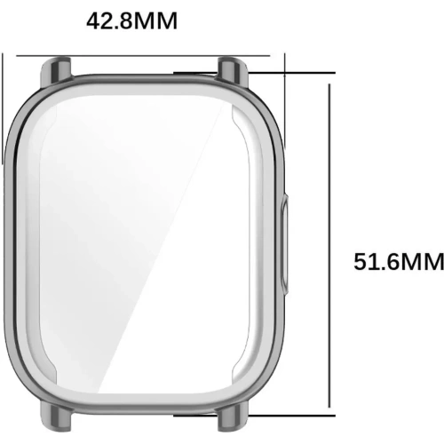 Kup Etui z osłoną ekranu Bizon Case Watch Felipe do Xiaomi Redmi Watch 5 Active srebrne - BIZ7157 - {ean13} - Sklep Home Screen