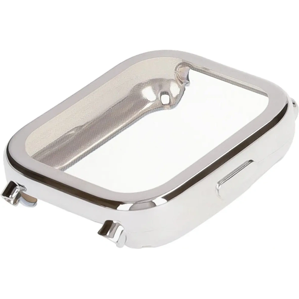 Etui z osłoną ekranu Bizon Case Watch Felipe do Xiaomi Redmi Watch 5 Active srebrne