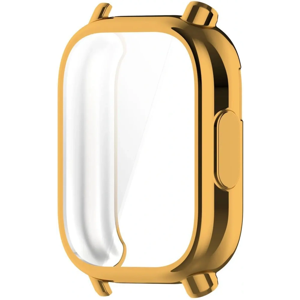 Etui z osłoną ekranu Bizon Case Watch Felipe do Xiaomi Redmi Watch 5 Active złote