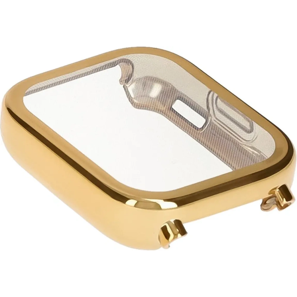 Etui z osłoną ekranu Bizon Case Watch Felipe do Xiaomi Redmi Watch 5 Active złote