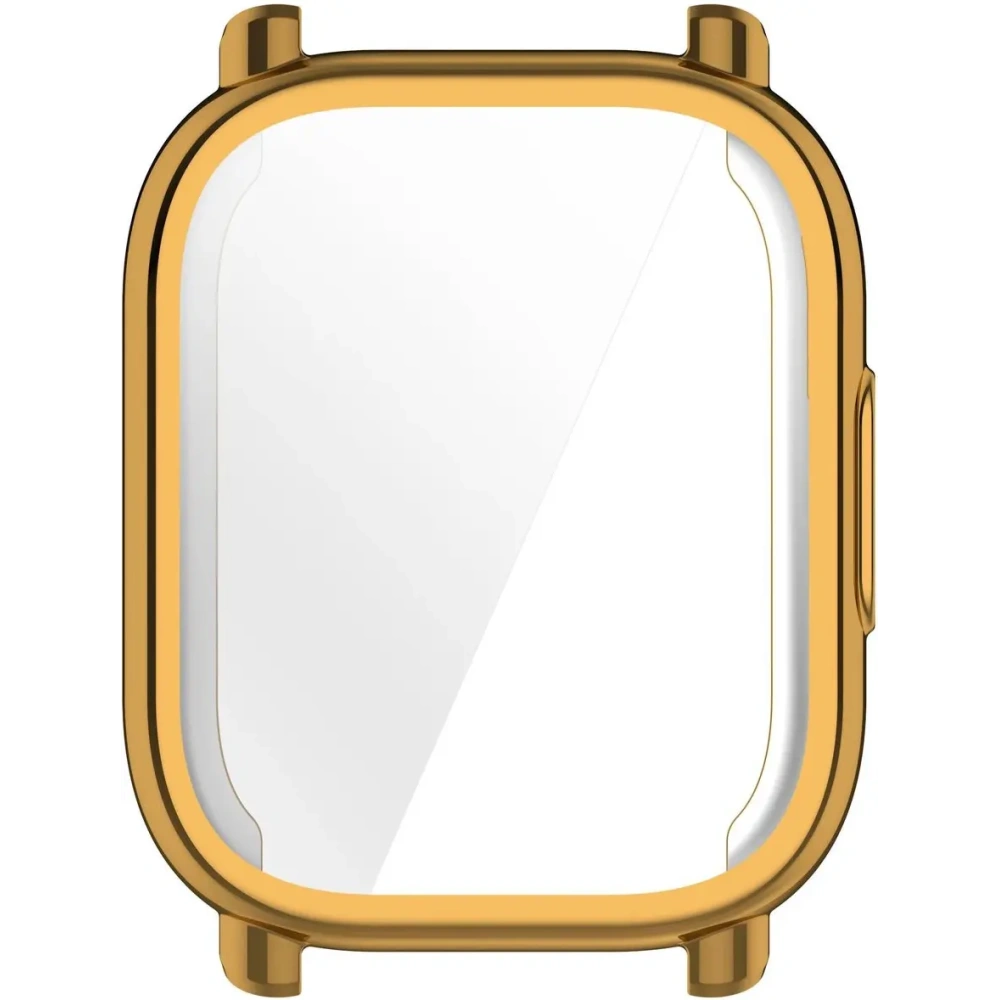 Etui z osłoną ekranu Bizon Case Watch Felipe do Xiaomi Redmi Watch 5 Active złote