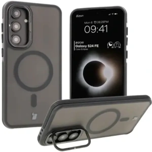 Kup Bizon Case Eclipse Samsung Galaxy S24 FE füstös fekete kerettel - BIZ7159 - {ean13} - Sklep Home Screen