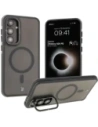 Bizon Case Eclipse Samsung Galaxy S24 FE smoky with a black frame