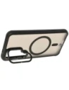 Kup Etui s podstavcem a magnetickým kroužkem Bizon Case Eclipse pro Samsung Galaxy S24 kouřové s černým rámečkem - BIZ7160 - {ean13} - Sklep Home Screen