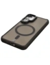Kup Etui s podstavcem a magnetickým kroužkem Bizon Case Eclipse pro Samsung Galaxy S24 kouřové s černým rámečkem - BIZ7160 - {ean13} - Sklep Home Screen