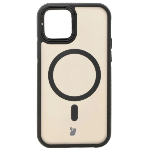 Kup Bizon Case Eclipse Apple iPhone 12 / Apple iPhone 12 Pro fumuriu cu un cadru negru - BIZ7161 - {ean13} - Sklep Home Screen