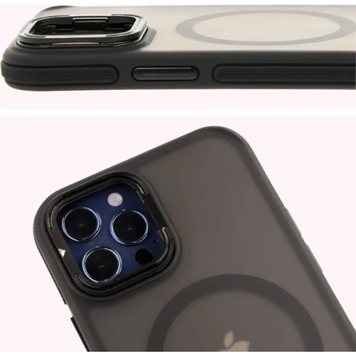 Buy Bizon Case Eclipse Apple iPhone 12 / Apple iPhone 12 Pro smoky with a black frame - BIZ7161 - {ean13} - Home Screen Store Europe