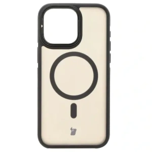 Kup Bizon Case Eclipse Apple iPhone 15 Pro Max fumuriu cu un cadru negru - BIZ7162 - {ean13} - Sklep Home Screen